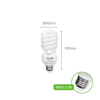 Foto 2 | Foto 2 | Paquete 10 Focos Ahorradores Jwj Jbl-625 Tipo Espiral 25w de Luz Blanca