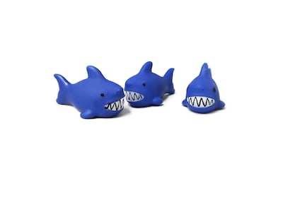Foto 2 | Foto 2 | Juguetes de Baño BF Toys Azules Tiburones 4 Piezas
