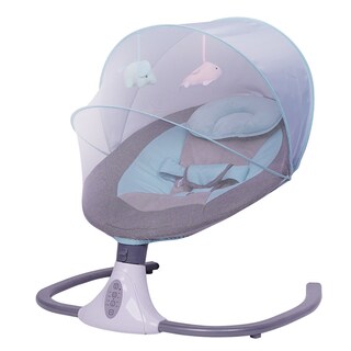 Foto 1 | Foto 1 | Mecedora Eléctrica Mima2 SY608 color Azul con Control Remoto y Bocina Bluetooth