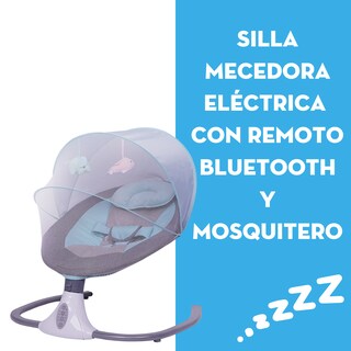 Foto 2 | Foto 2 | Mecedora Eléctrica Mima2 SY608 color Azul con Control Remoto y Bocina Bluetooth