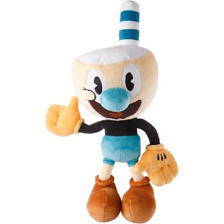 Foto 1 | Foto 1 | Venta Internacional- Muñeco de Peluche The Cuphead Show Mugman Plush Doll 15'' Animated Series Soft
