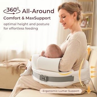 Foto 2 | Foto 2 | Almohada De Lactancia Momcozy Cozypro Con Soporte Ergonómico Integral - Venta Internacional.