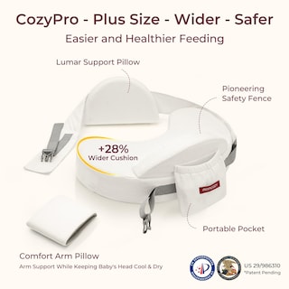 Foto 3 | Foto 3 | Almohada De Lactancia Momcozy Cozypro Con Soporte Ergonómico Integral - Venta Internacional.
