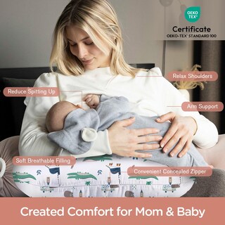 Foto 2 | Foto 2 | Cojín De Lactancia Little Grape Land Para Bebés Wild Dinosaur - Venta Internacional.