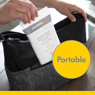 Foto 4 | Foto 4 | Extractor De Leche Y Toallitas Para Accesorios Medela Quick Clean, 30 Unidades - Venta Internacional.