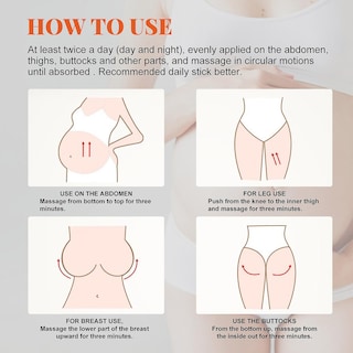 Foto 4 | Foto 4 | Loción Corporal Y Crema De Masaje Para Estrías Huoguo Que Atenúa Las Líneas Finas - Venta Internacional.