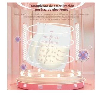 Foto 2 | Foto 2 | Bolsa De Almacenamiento De Leche Materna 250ml 100 Piezas