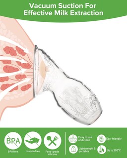 Foto 5 | Foto 5 | Extractor De Leche Manual De Silicona Haakaa, 120 Ml, 100% Apto Para Uso Alimentario - Venta Internacional.