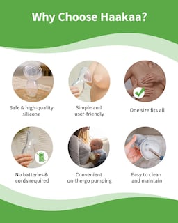 Foto 7 | Foto 7 | Extractor De Leche Manual De Silicona Haakaa, 120 Ml, 100% Apto Para Uso Alimentario - Venta Internacional.