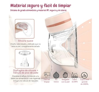 Foto 2 | Foto 2 | Extractor De Saca Leche Eléctrico Portátil Manos Libre 3mode