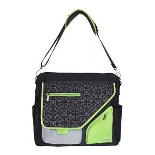 Foto 2 | Foto 2 | Pañalera para Bebés Tipo Bolso JJ Cole Metra Negra y Verde