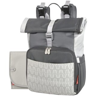 Foto 1 | Foto 1 | Pañalera Tipo Mochila Fisher-Price Maverick Gris