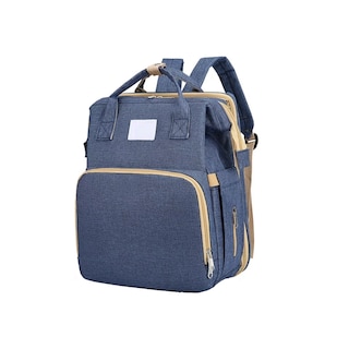 Foto 1 | Foto 1 | Mochila Pañalera Cuna Impermeable Multifunción Eo Safe Imports Esi- 11495 Azul