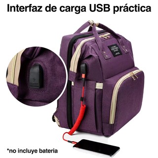 Foto 5 | Foto 5 | Mochila Pañalera Azul Ecobaby Original