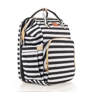 Foto 2 | Foto 2 | Mochila Pañalera Debug Para Bebé Con Cambiador Cuna, Color Blanco-negro