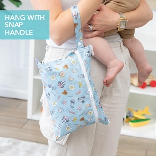 Foto 4 | Foto 4 | Bolsa de Viaje Impermeable Bumkins Disney Mickey y Minnie - Venta Internacional