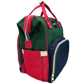Foto 3 | Foto 3 | Mochila Pañalera Land Moderna Practica Bebes Térmica Oxford Verde Azul Ecobaby Original