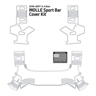 Foto 6 | Foto 6 | Kit De Fundas Deportivas Smittybilt 5667201 Para Jeep Jl De 4 Puertas - Venta Internacional.