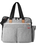 Bolsa De Pañales Skip Hop Iconic Duo Weekender, Gris Melange - Venta Internacional.