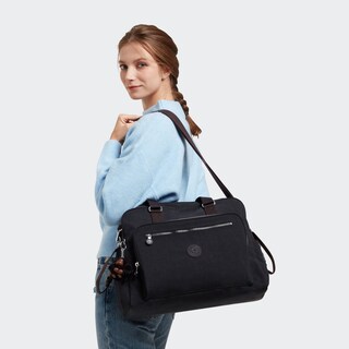 Foto 4 | Foto 4 | Bolsa De Pañales Kipling Alanna, Nailon Tonal Negro, 22 Litros, Con Cambiador - Venta Internacional.