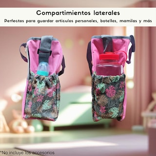 Foto 4 | Foto 4 | Pañalera Hojas Economica Para Bebe Color Rosa
