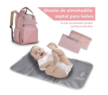 Foto 4 | Foto 4 | Pañalera Mochila Para Bebe Mama Moderna Impermeable De Viaje