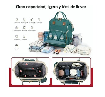 Foto 2 | Foto 2 | Pañalera Mochila Impermeable Pañaleras Para Bebe