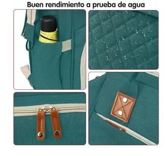 Foto 3 | Foto 3 | Pañalera Mochila Impermeable Pañaleras Para Bebe