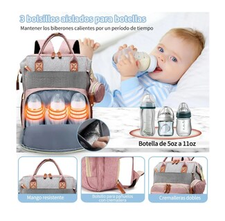 Foto 4 | Foto 4 | Pañalera Mochila Impermeable Pañaleras Para Bebe