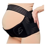 Cinturón De Soporte De Vientre Para Mujer Embarazada Color Negro