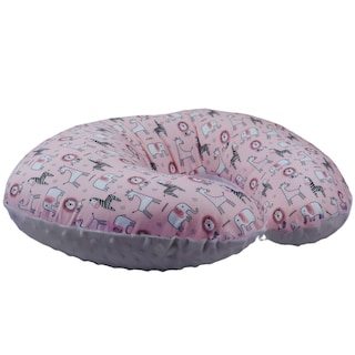 Foto 2 | Foto 2 | Almohada Cojín Lactancia Amamantar Bebé Mãe Baby Antirreflujo Cómodo(pink Safari)premium Tela Muy Suave Hipoalergénicas Fresco
