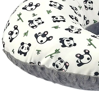 Foto 4 | Foto 4 | Almohada Cojín Lactancia Amamantar Bebé Mãe Baby Antirreflujo Cómodo(pandas)premium Tela Muy Suave Hipoalergénicas Fresco