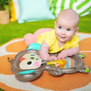 Foto 4 | Foto 4 | Alfombrilla De Agua Bright Starts Hungry Monkey Tummy Time Para Bebés De 0 A 6 M - Venta Internacional.