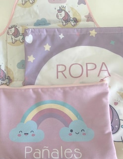 Foto 3 | Foto 3 | Kit  De Pañalera  Beikia Unicornio
