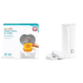 Foto 1 | Foto 1 | Paquete De Recambio Para Pañales Munchkin, 20 Bolsas Con Aroma A Lavanda - Venta Internacional.