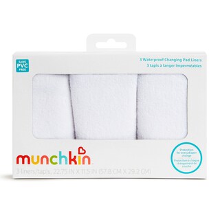 Foto 5 | Foto 5 | Forros Para Cambiadores Munchkin  Impermeables  3 Unidades  Paquete De 1 - Venta Internacional.