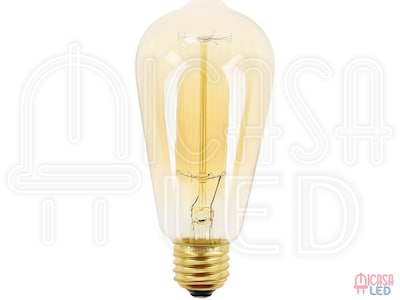 Foto 3 | Foto 3 | Foco Edison Vintage Bulbo St64 40w Incandecente Dimeable