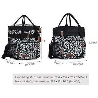 Foto 5 | Foto 5 | Bolsa de Almuerzo Miycoo Animalprint de Doble Cubierta Aislamiento de 15 L - Venta Internacional