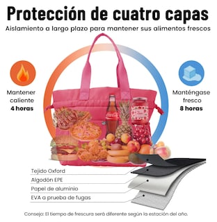 Foto 4 | Foto 4 | Bolso De Almuerzo Xtellar De 10l - Moda Y Funcionalidad Para Niños Y Adutos