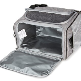 Foto 6 | Foto 6 | Bolsa Térmica Amazon Basics Con Aislamiento Suave Con Capacidad Para 24 Latas, Gris - Venta Internacional.