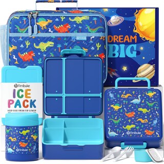 Foto 1 | Foto 1 | Set De Loncheras Fimibuke Kids Bento Con Termo De 350 Ml, Bolsa Y Más - Venta Internacional.