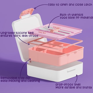Foto 4 | Foto 4 | Set De Loncheras Fimibuke Kids Bento Con Termo De 350 Ml Y Bolsa - Venta Internacional.
