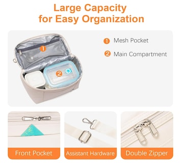 Foto 3 | Foto 3 | Xtellar - Lonchera Térmica Premium Para Mujer Ligera E Impermeable – Ideal Para La Oficina Picnic Y Camping