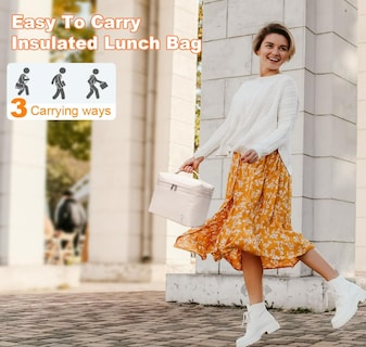 Foto 4 | Foto 4 | Xtellar - Lonchera Térmica Premium Para Mujer Ligera E Impermeable – Ideal Para La Oficina Picnic Y Camping