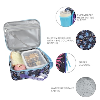 Foto 3 | Foto 3 | Kit De Almuerzo Bioworld Disney's Stitch Tropical Galaxy Insulation - Venta Internacional.