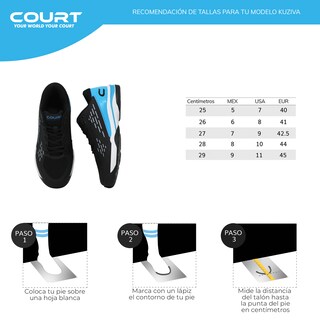 Foto 7 | Foto 8 | Tenis Court Smash Color Azul Para Hombre