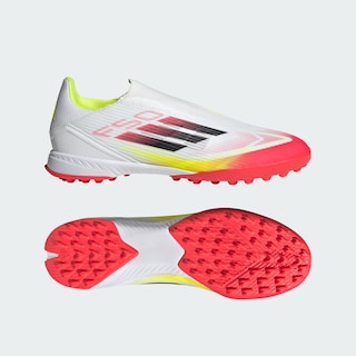 Foto 4 | Foto 4 | Guayos F50 League Laceless Pasto Sintético Adidas Blanco Unisex