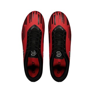 Foto 2 | Foto 2 | Taquetes Charly Black-red Hombre Fútbol Tachones 1086194002 Rojo