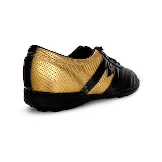 Foto 3 | Foto 3 | Taquetes de Fútbol Manríquez Piel Bovino Negros Para Hombre