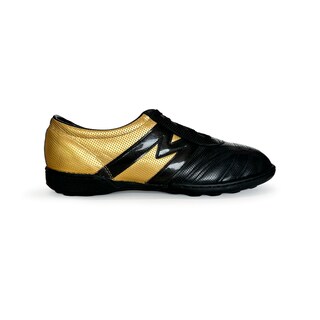 Foto 1 | Foto 1 | Taquetes de Fútbol Manríquez Piel Bovino Negros Para Hombre